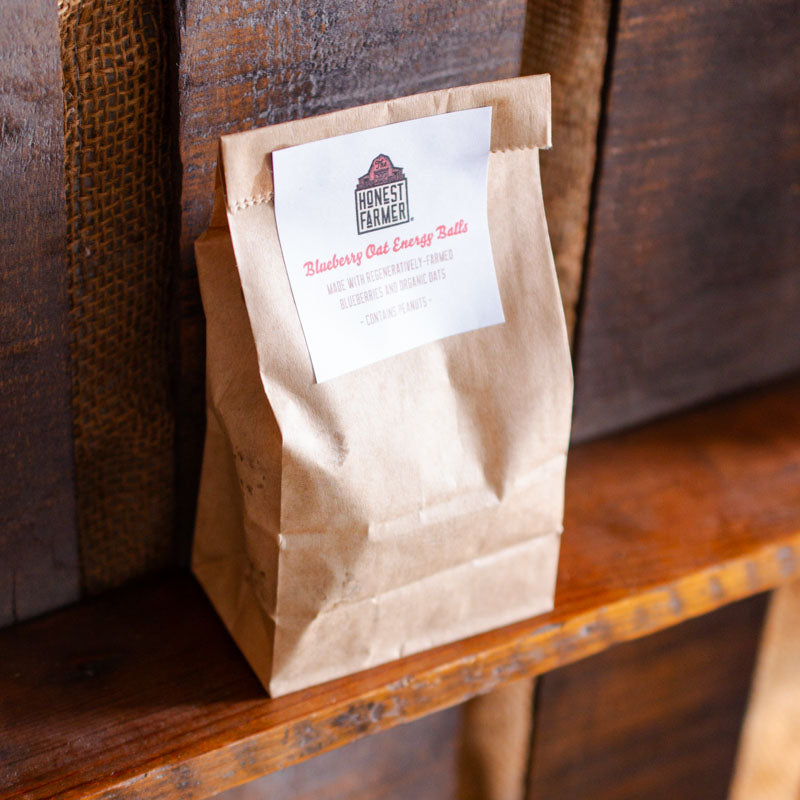 Blueberry Oat Energy Balls