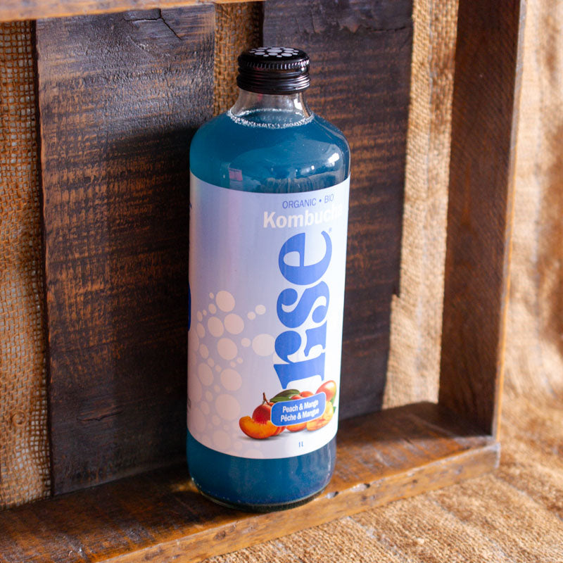 Rise Peach Mango Kombucha