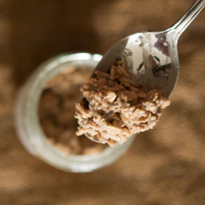 Chocolate Peanut Butter Overnight Oats