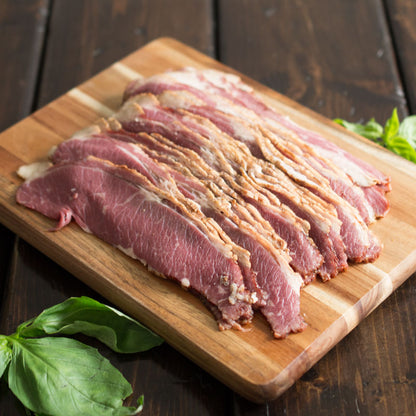 Pasture-Raised Beef Brisket Bacon