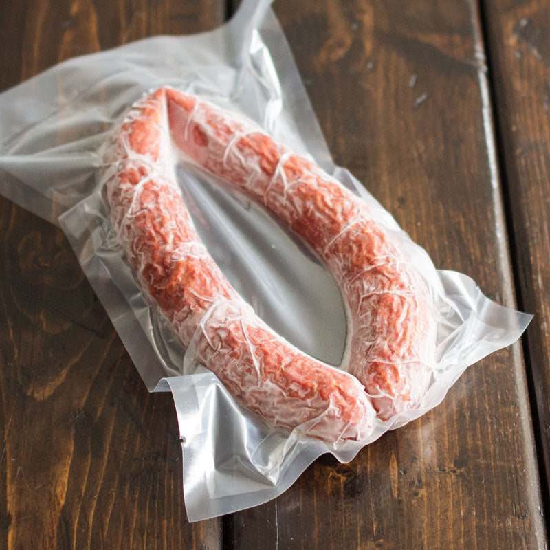 Pasture-Raised Beef Farmer Sausage