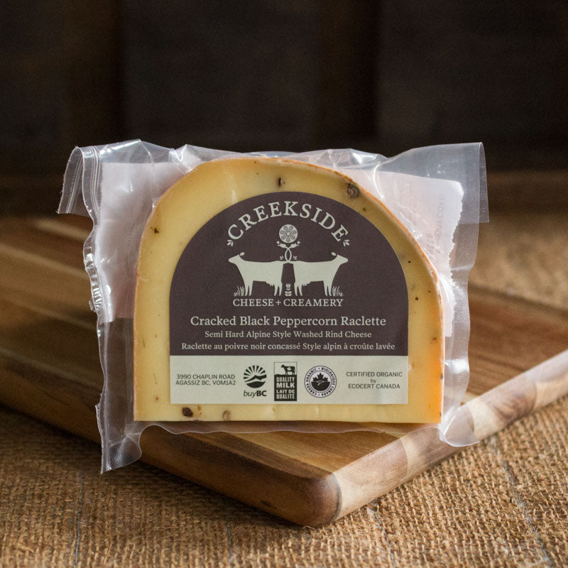 Cracked Black Peppercorn Raclette