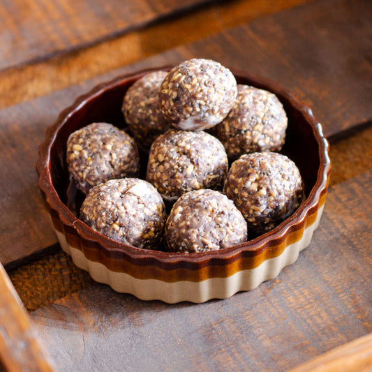 Blueberry Oat Energy Balls