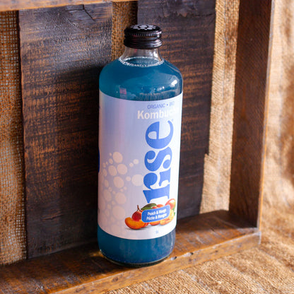 Rise Peach Mango Kombucha